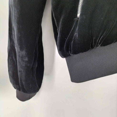 ティーバイアレキサンダーワン T by Alexander Wang Slightly Batted Bomber Jacket ベロア MA-1 レディース 0