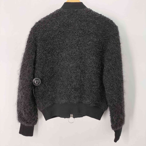 アクネストゥディオズ ACNE STUDIOS 14AW TYSON BOUCLE ブークレ MA-1 ボンバージャケット レディース FR:36