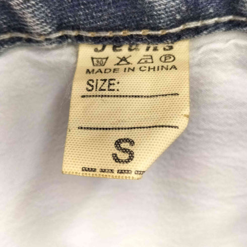 デニムカーゴパンツ レディース S