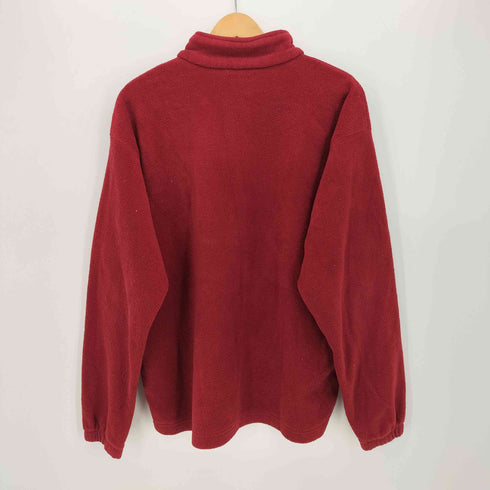 コロンビア Columbia 企業ロゴ 刺繍 ハーフジップ プルオーバー フリース ジャケット メンズ import:XL