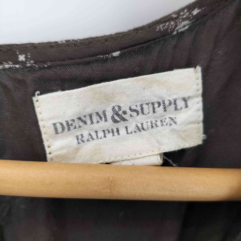 デニムアンドサプライ ラルフローレン DENIM & SUPPLY RALPH LAUREN 小花柄 ノースリーブチュニックワンピース レディース 8