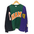 チャンピオン Champion REVERSE WEAVE リバースウイーブ クレイジーパンターン ドッキング スウェット メンズ import:L