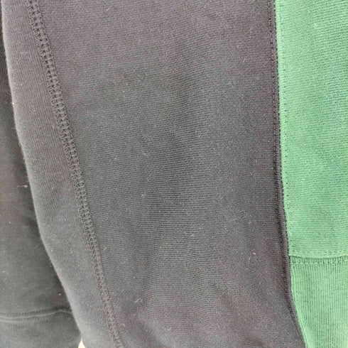 チャンピオン Champion REVERSE WEAVE リバースウイーブ クレイジーパンターン ドッキング スウェット メンズ import:L