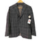 スーツカンパニー THE SUIT COMPANY ウールチェックテーラードジャケット メンズ 165cm-6Drop