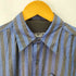 アニエスベーオム Agnes b.homme 90s MADE IN FRANCE コットンストライプ半袖シャツ メンズ 38