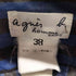 アニエスベーオム Agnes b.homme 90s MADE IN FRANCE コットンストライプ半袖シャツ メンズ 38