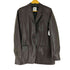 ザラ ZARA フェイクレザー テーラードジャケット レディース import:M