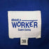 about a WORKER スナップボタン コットンジャケット レディース 38