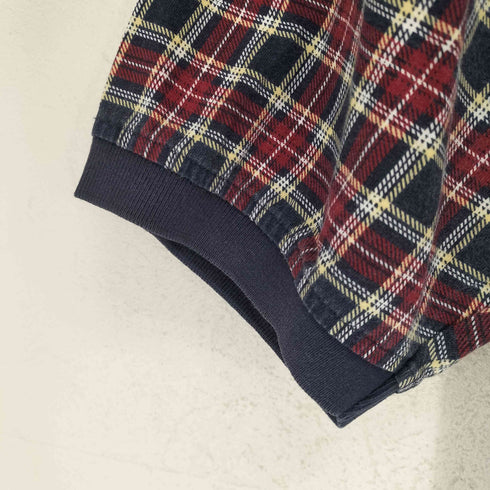 トミーヒルフィガー TOMMY HILFIGER チェック柄ポロシャツ メンズ XL
