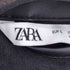 ザラ ZARA フェイクレザー シャツワンピース レディース import:M