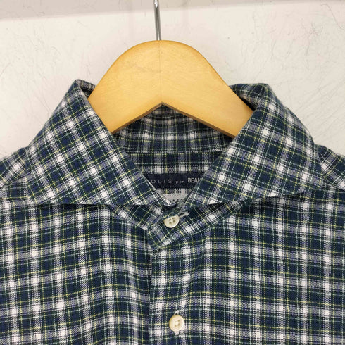 ビームスエフ BEAMS F danolis slim fit イタリア製 シャツ メンズ JPN:M