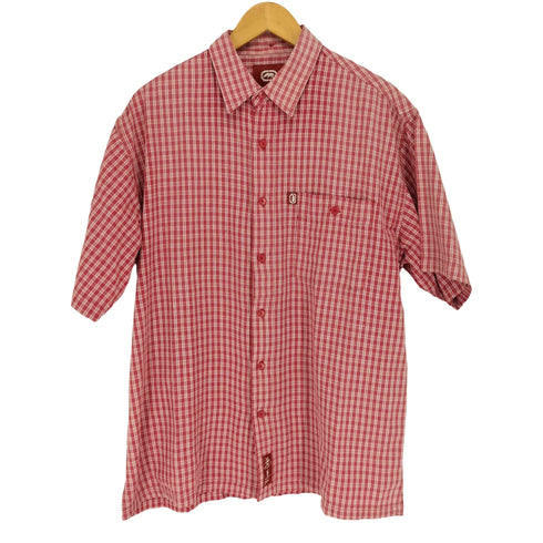 エコー ECKO ボックスシルエットチェックシャツ メンズ L