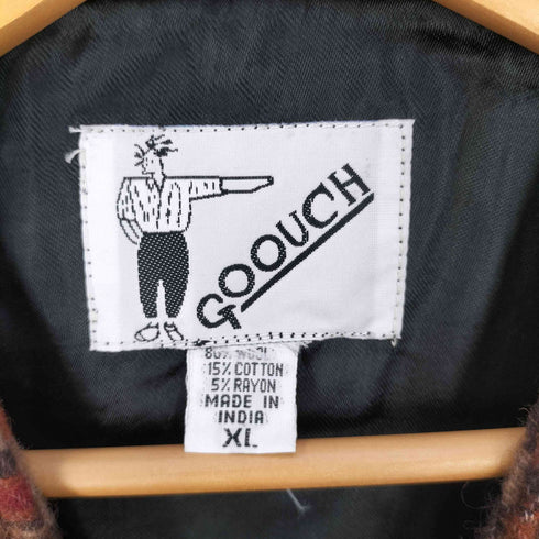 グーチ GOOUCH インド製 ネイティブ ウールベスト メンズ import:XL
