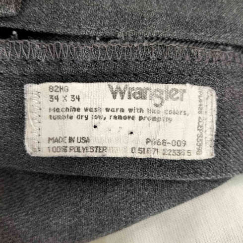 ラングラー Wrangler USA製 82HG ランチャードレスジーンズ メンズ 34/34