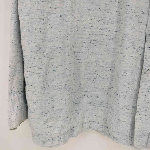 Stradivari 50-60s カスリ レーヨンシルク 長袖開襟シャツ メンズ 16-16 1/2