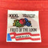 フルーツオブザルーム FRUIT OF THE LOOM USA製90S両面プリントTシャツ メンズ XXXL