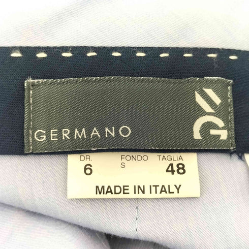 germano センタープレススラックス メンズ 48