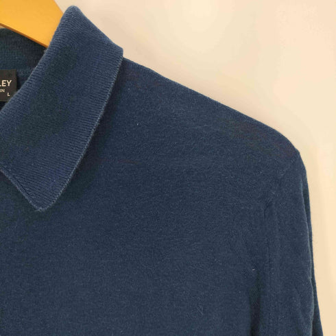ジョンスメドレー JOHN SMEDLEY コットンニットポロ メンズ import:L