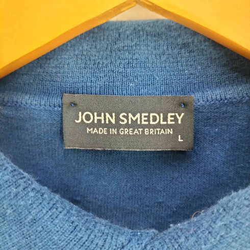 ジョンスメドレー JOHN SMEDLEY コットンニットポロ メンズ import:L