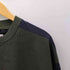 メゾンスペシャル MAISON SPECIAL 23AW Knit Combination Prime-Over Woven Shirt Crew Neck Pullover ニット コンビネーション プライム オーバー シャツ クルーネック プルオーバー メンズ JPN:1