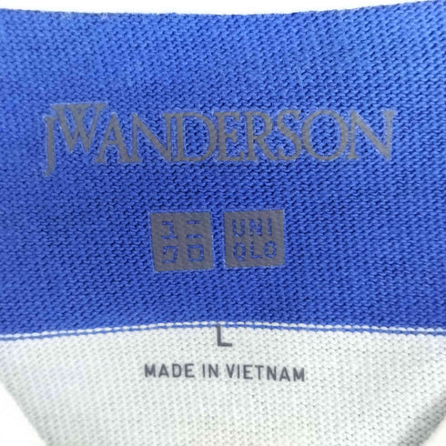 ユニクロジェイダブリューアンダーソン UNIQLO JW ANDERSON 25ss ラガーポロシャツ メンズ L
