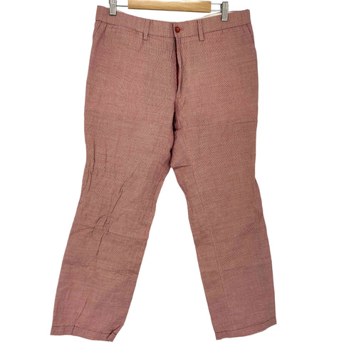 エポカウォモ Epoca uomo リネン混スラックスパンツ メンズ 50
