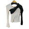 メルトザレディ Melt the lady bicolor knit tops レディース FREE