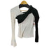 メルトザレディ Melt the lady bicolor knit tops レディース FREE