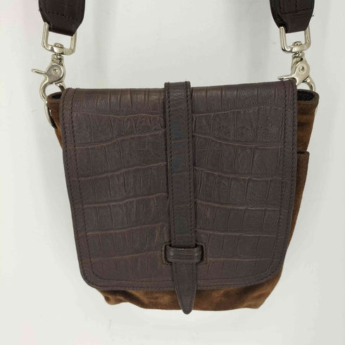 ダニエルアンドボブ Daniel&Bob 素材切り替え レザーショルダーバッグ メンズ