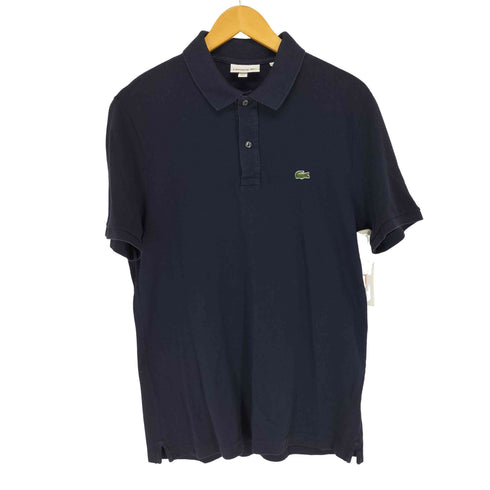 ラコステ LACOSTE ロゴ刺繍ポロシャツ メンズ XL