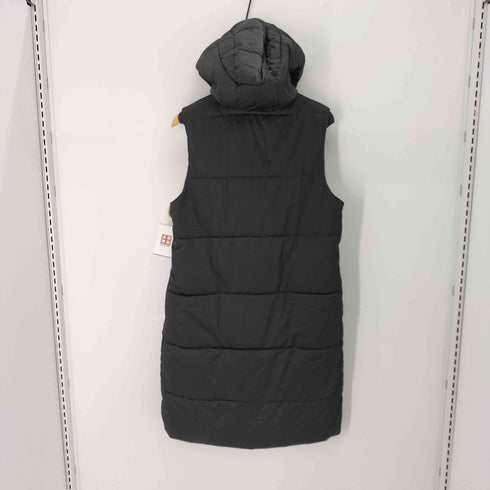 ザラ ZARA リバーシブル 中綿ロングベスト レディース import:M
