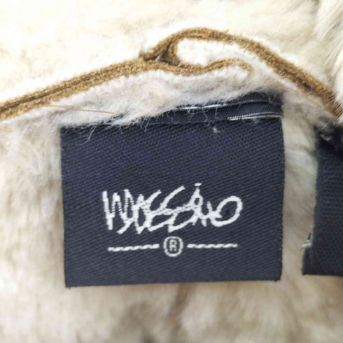 モッシモ MOSSIMO USA製 1フェイクファー ムートンコート メンズ import:L