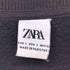 ザラ ZARA スナップ カーディガン スウェット メンズ import:L