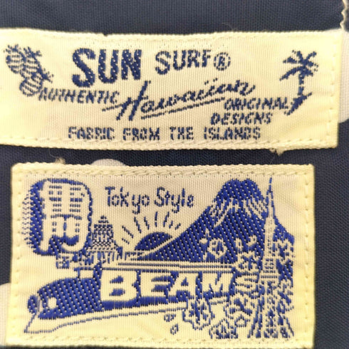 サンサーフ SUN SURF 別注 レーヨン アロハシャツ メンズ