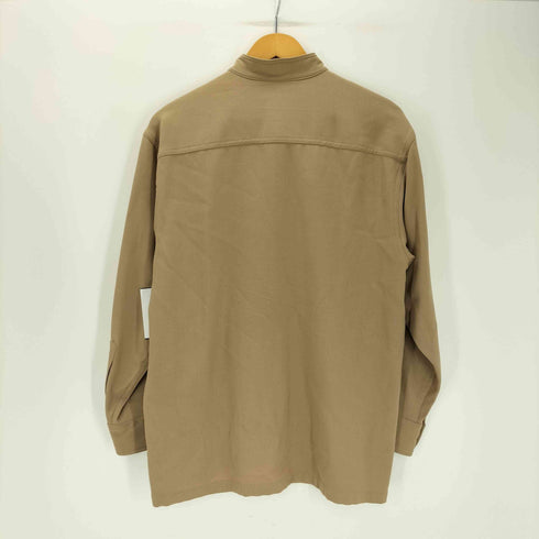 オーラリー AURALEE 19AW HARD TWIST W BARATHEA SHIRTS ハード ツイスト ダブル バラシア シャツ メンズ JPN:1