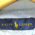 ラルフローレン RALPH LAUREN P アニマル ワッペン 総柄 刺繍 B.D S/S オックスフォード シャツ メンズ import:S