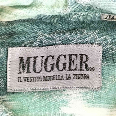 マガー MUGGER 総柄L/S シャツ メンズ import:M