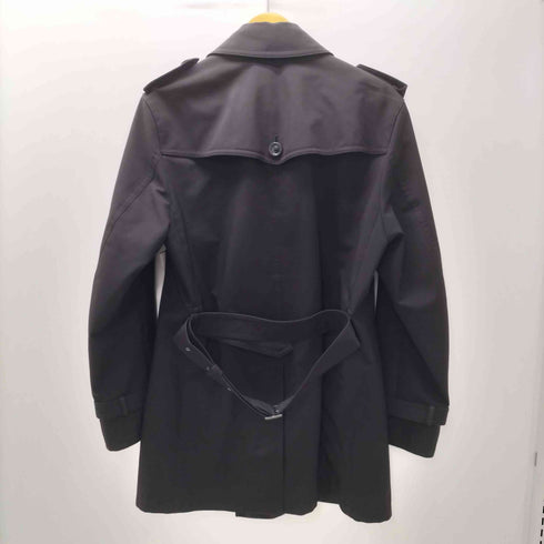 バーバリーブラックレーベル BURBERRY BLACK LABEL 裏地ノバチェック ハーフ トレンチ コート メンズ import:M