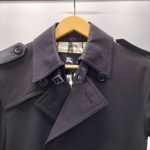 バーバリーブラックレーベル BURBERRY BLACK LABEL 裏地ノバチェック ハーフ トレンチ コート メンズ import:M