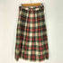 COBRA KILT ピュアウール チェックスカート レディース