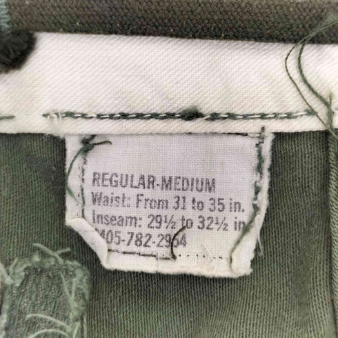 ユーエスアーミー U.S. ARMY 60s 68年会計 M-65フィールドパンツ メンズ REGULAR MEDIUM