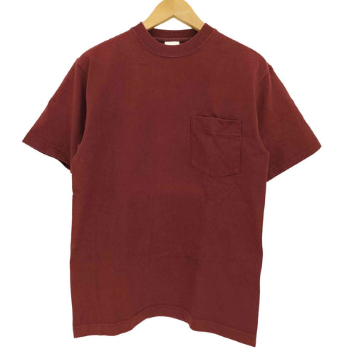 キャンバー CAMBER USA製 コットン ポケットTシャツ レディース import:S