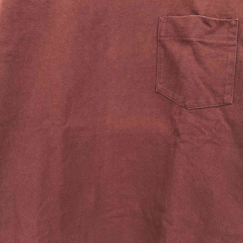キャンバー CAMBER USA製 コットン ポケットTシャツ レディース import:S