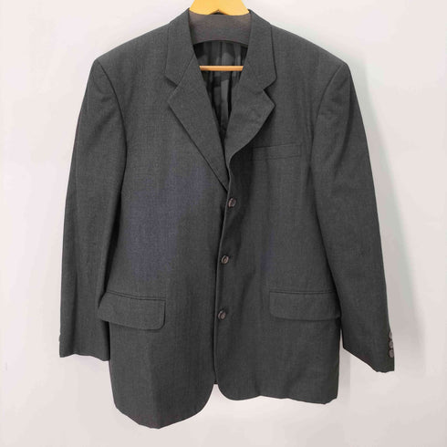 コムデギャルソンオム COMME des GARCONS HOMME 田中オム 3B テーラードジャケット & 1タック ワイドテーパード スラックス セットアップ メンズ ジャケット:M /パンツ:M