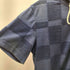 ブラックレーベルクレストブリッジ BLACK LABEL CRESTBRIDGE レザー パッチ パイル チェック 切替 S/S ジップアップ パーカー メンズ import:M
