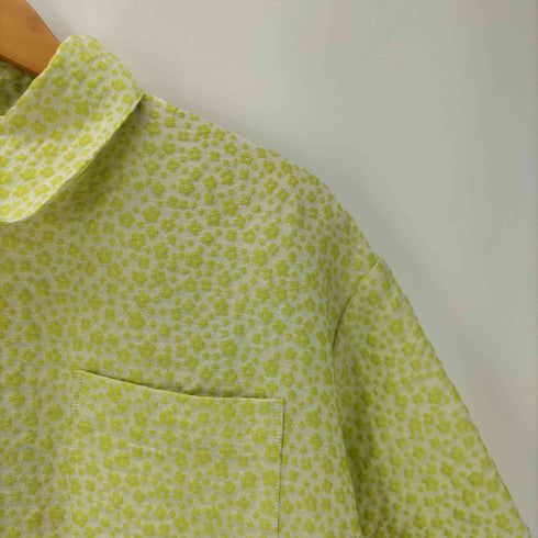 ロクビューティーアンドユースユナイテッドアローズ 6 BEAUTY & YOUTH UNITED ARROWS KOBANA JACQUARD SHIRT コバナ ジャカード シャツ 半袖 レディース FREE