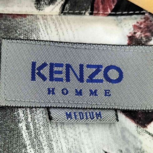 ケンゾーオム KENZO HOMME 90S 花柄オープンカラーシャツ メンズ import:M
