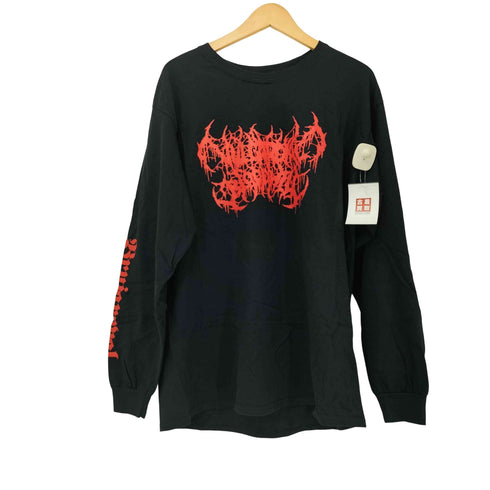 SATANICO LONG SLEEVE ゴアグラインド L/S クルーネック Tシャツ メンズ import:L