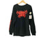 SATANICO LONG SLEEVE ゴアグラインド L/S クルーネック Tシャツ メンズ import:L