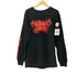 SATANICO LONG SLEEVE ゴアグラインド L/S クルーネック Tシャツ メンズ import:L
